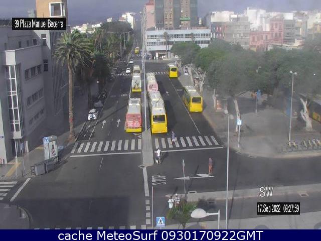 webcam Plaza Manuel Becerra Las Palmas