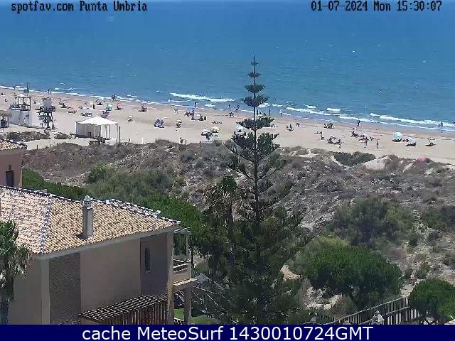 webcam Punta Umbria Huelva